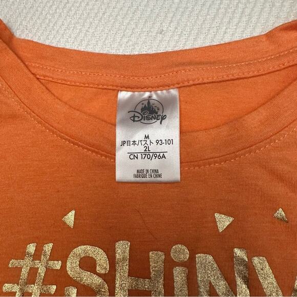 Disney #shiny crab tie front tank top Moana your welcome - Picture 2 of 2